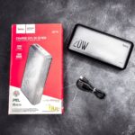 Power Bank 20000mAh Hoco J87A USB+Type-C PD2.0+QC3.0 20W CN Черный — изображение 2